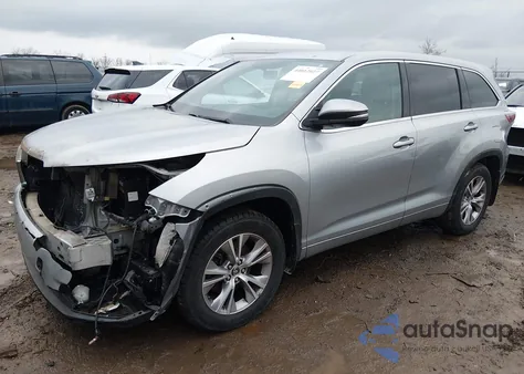 2016 Toyota Highlander Le Plus V6 z USA, uszkodzony, nr VIN 5TDBKRFHXGS244363